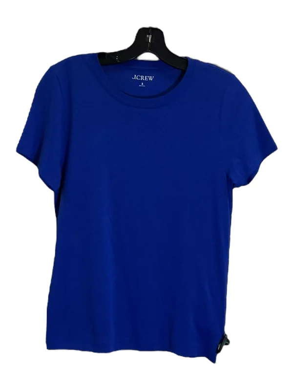 Top Short Sleeve Basic By J. Crew In Blue, Size: S