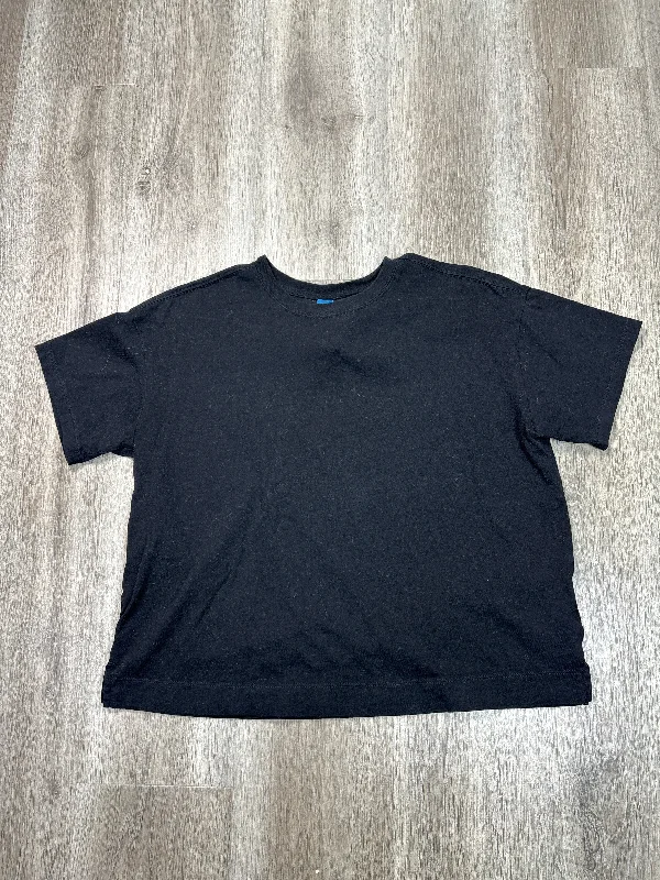 Top Short Sleeve By Old Navy In Black, Size: M