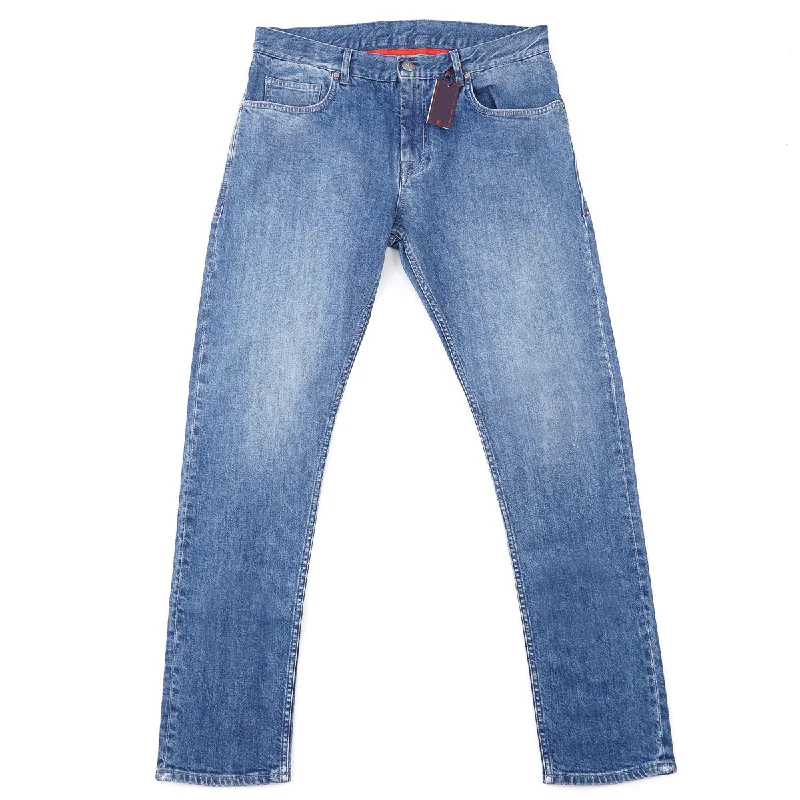 Isaia Slim-Fit Selvedge Denim Jeans