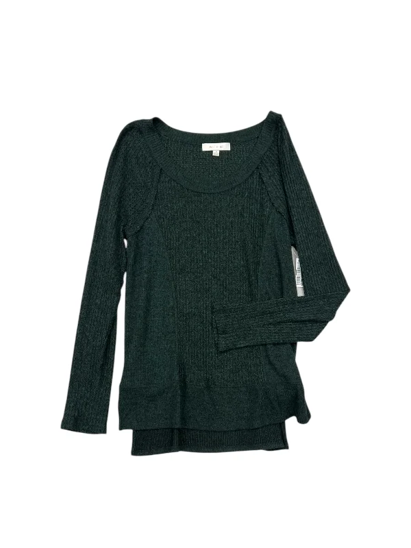 Top Long Sleeve By Eri + Ali In Green, Size: S