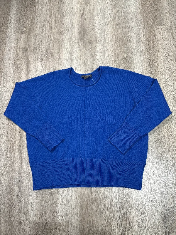 Top Long Sleeve By French Connection In Blue, Size: Xs