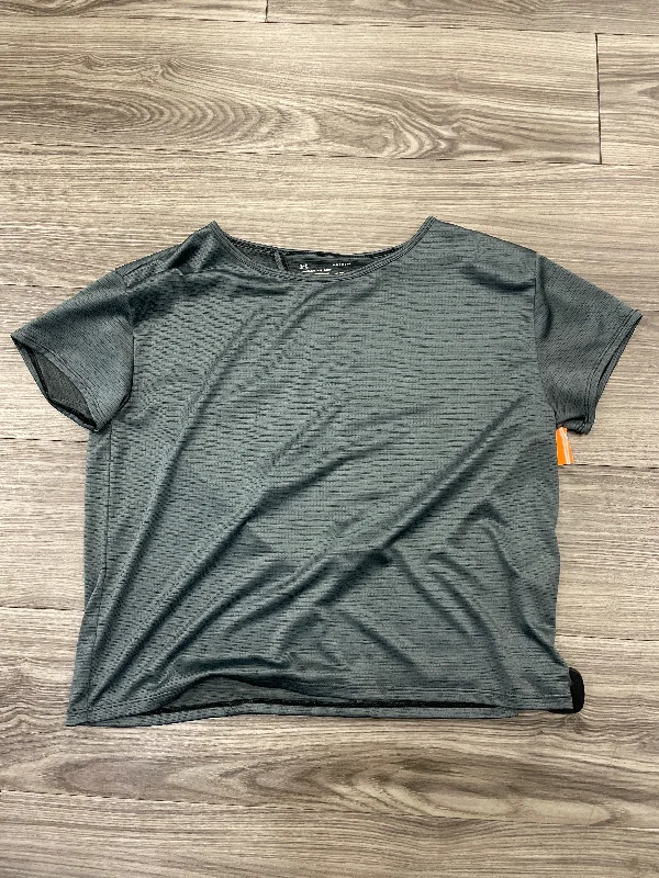 Athletic Top Short Sleeve By Under Armour  Size: M