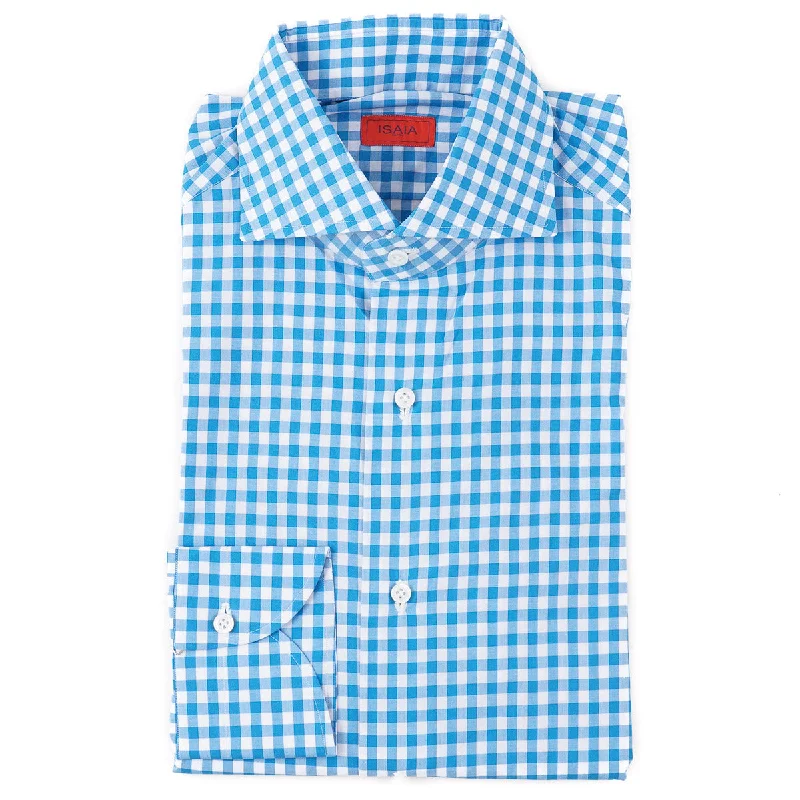 Isaia Tailored-Fit 'Mix' Cotton Shirt