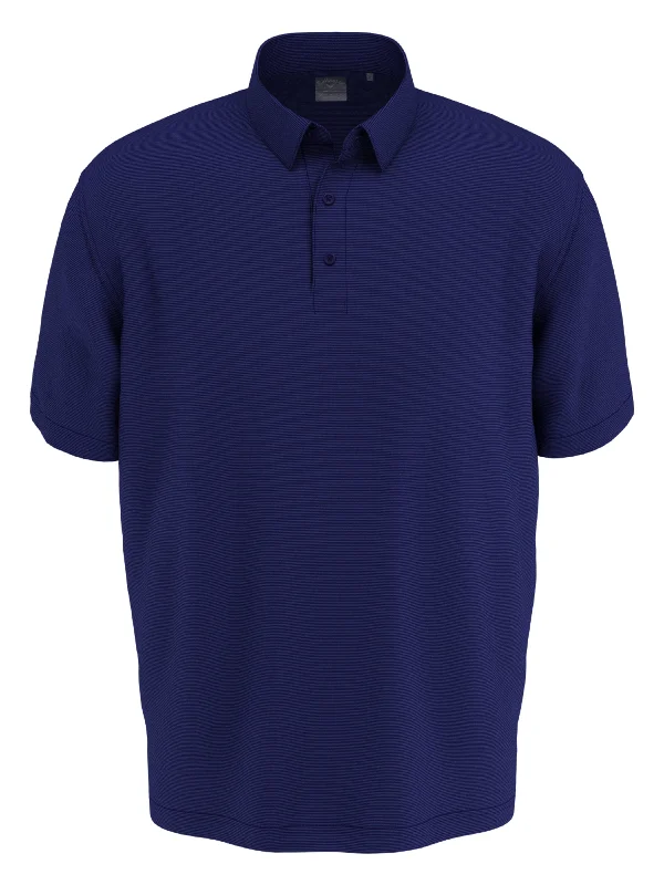 Men's Fine Line Stripe Golf Polo