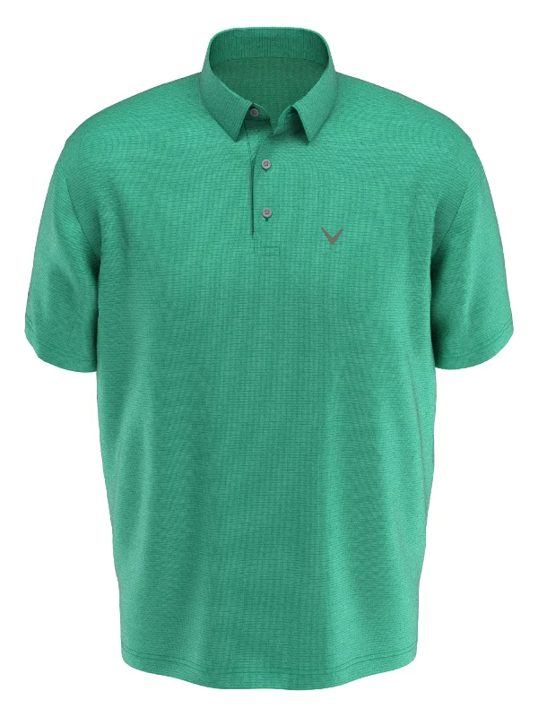 Men's Solid Texture Golf Polo