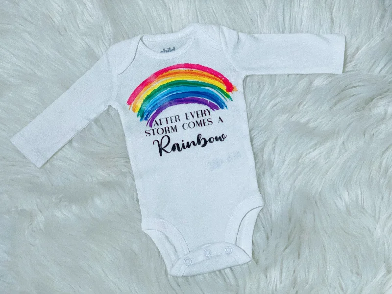 Rainbow Baby Onesie