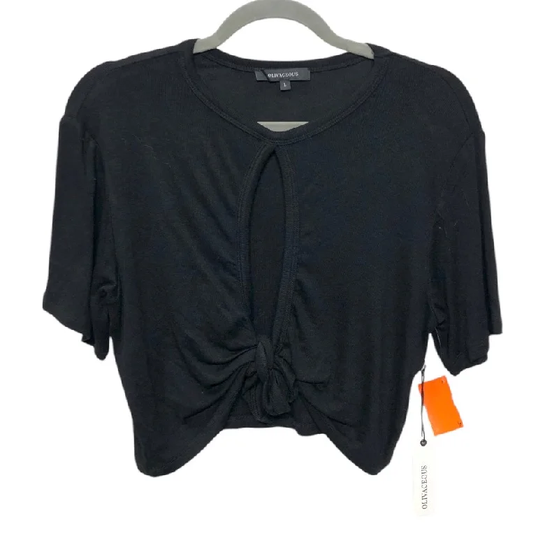 Top Ss By Olivaceous In Black, Size:L