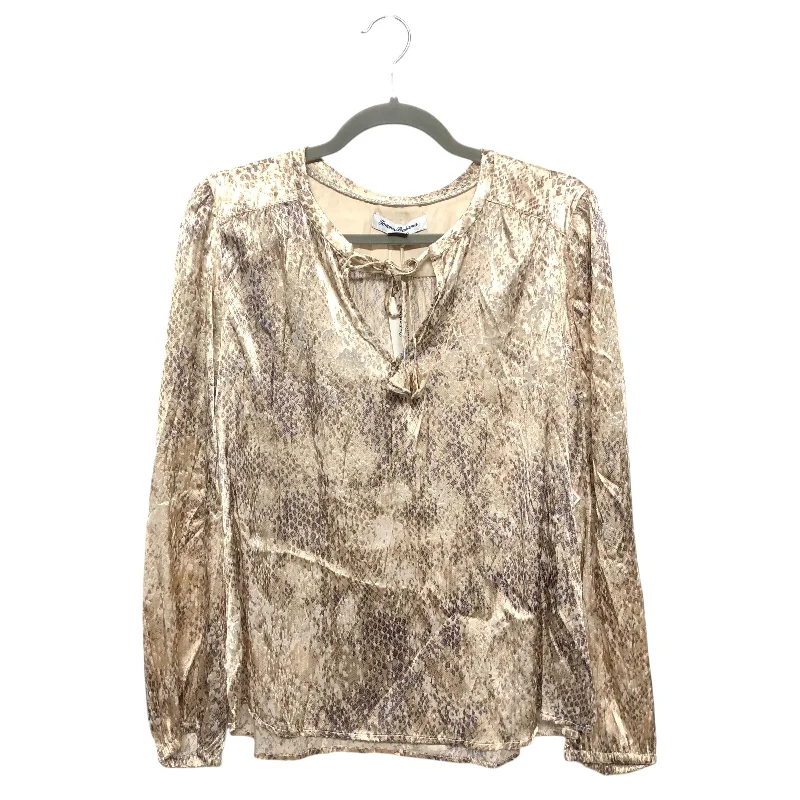 Top Ls By Tommy Bahama In Snakeskin Print, Size:S