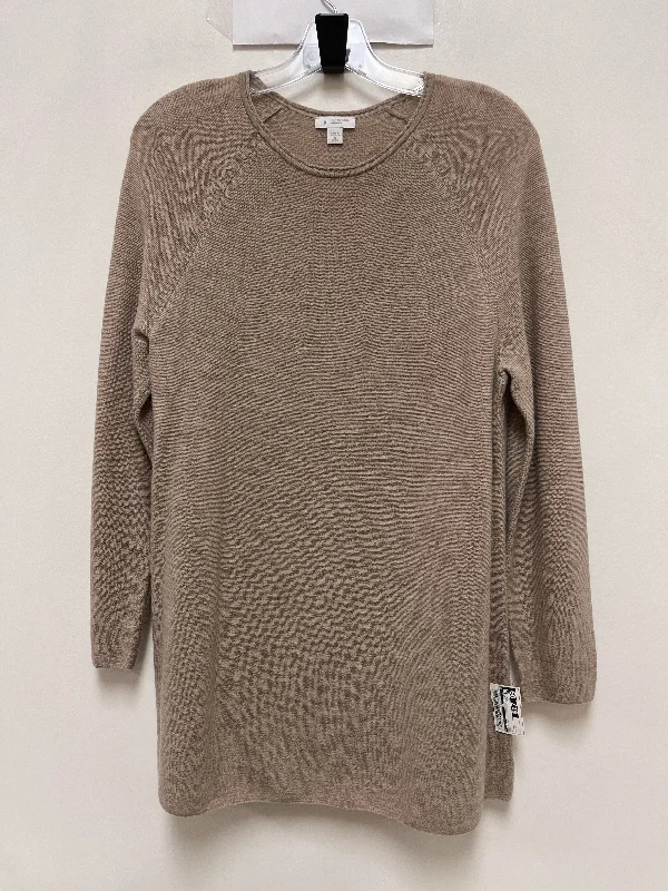 Tunic Long Sleeve By J. Jill In Tan, Size: M