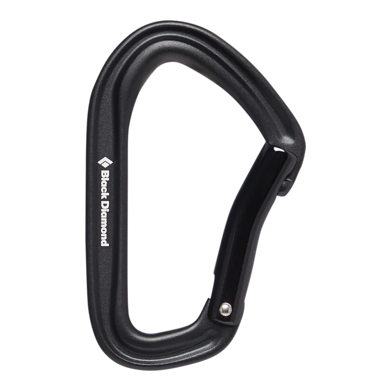 Hot Forge Bent Carabiner Black