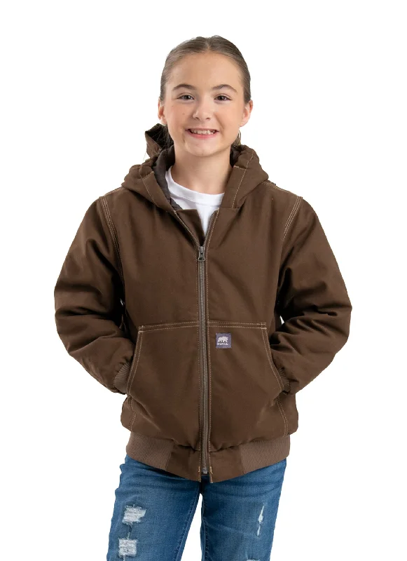 Youth Highland Softstone Duck Hooded Jacket