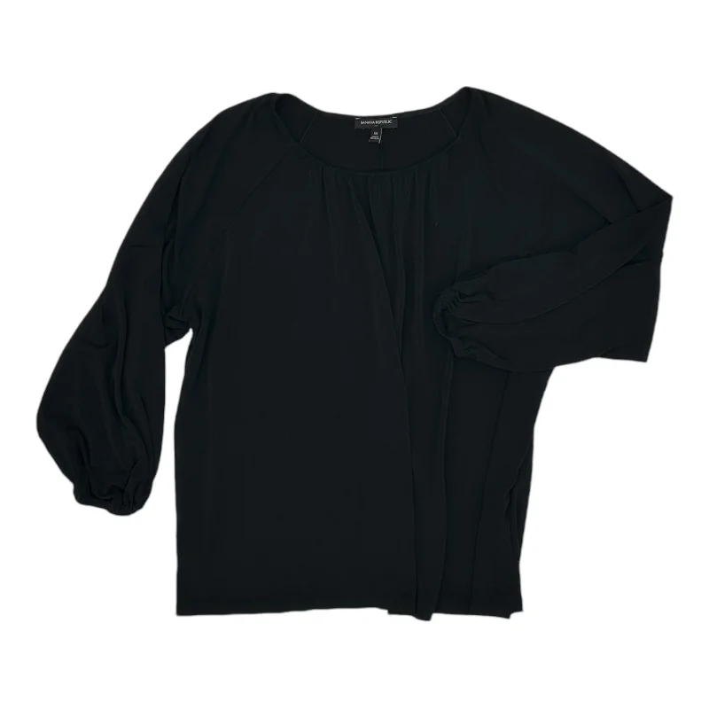 Top Ls By Banana Republic In Black, Size:Xl