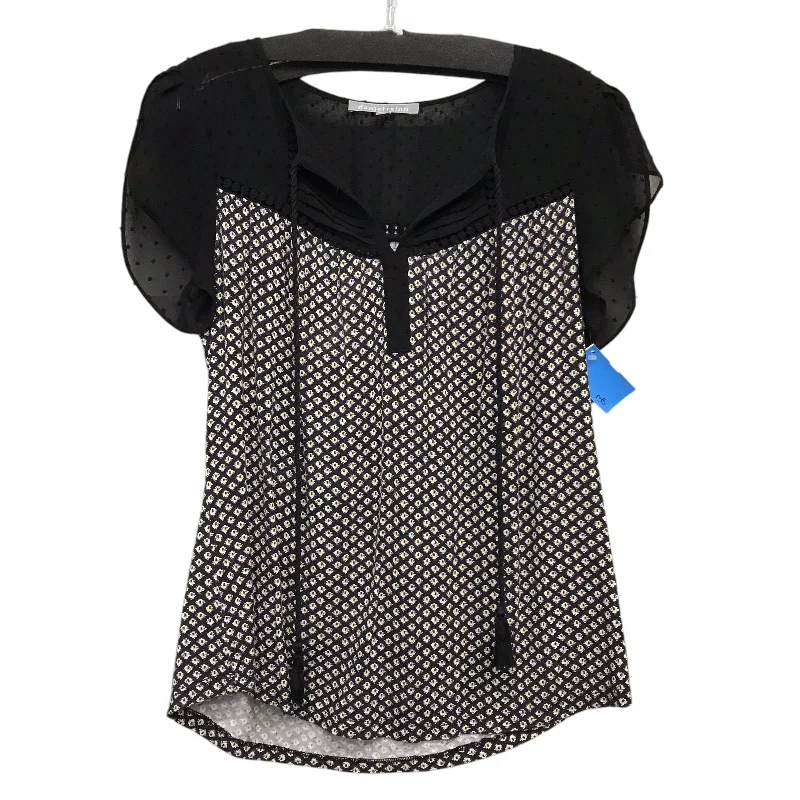 Top Ss By Daniel Rainn In Black & White, Size:S