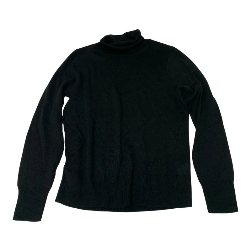 Top Long Sleeve By J. Crew In Black, Size: M