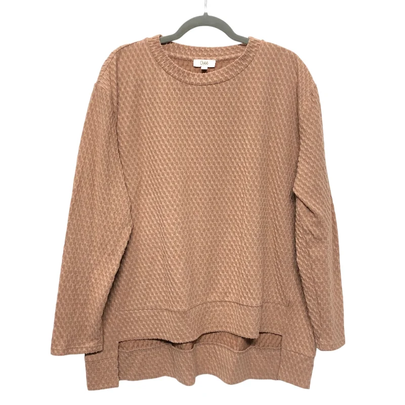 Top Ls By Oddi In Beige, Size:L