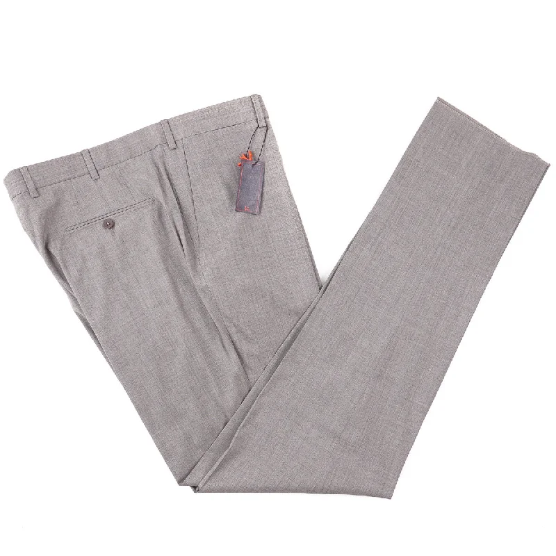 Isaia 'Sanita' Lightweight Wool-Silk Pants