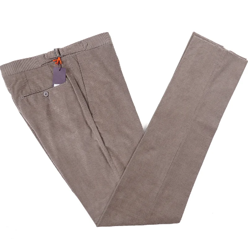 Isaia Slim-Fit Corduroy Dress Pants