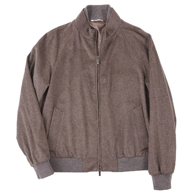 Maurizio Baldassari Cashmere Bomber Jacket