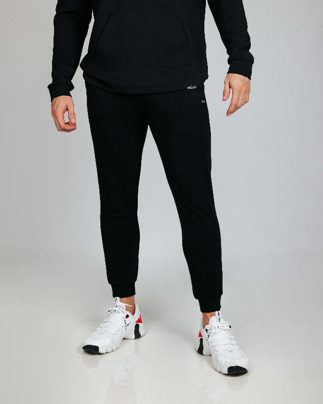 Men's Black Recovery Joggers