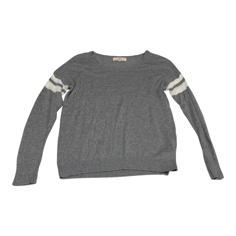 Top Long Sleeve By Pink Republic In Grey, Size: S