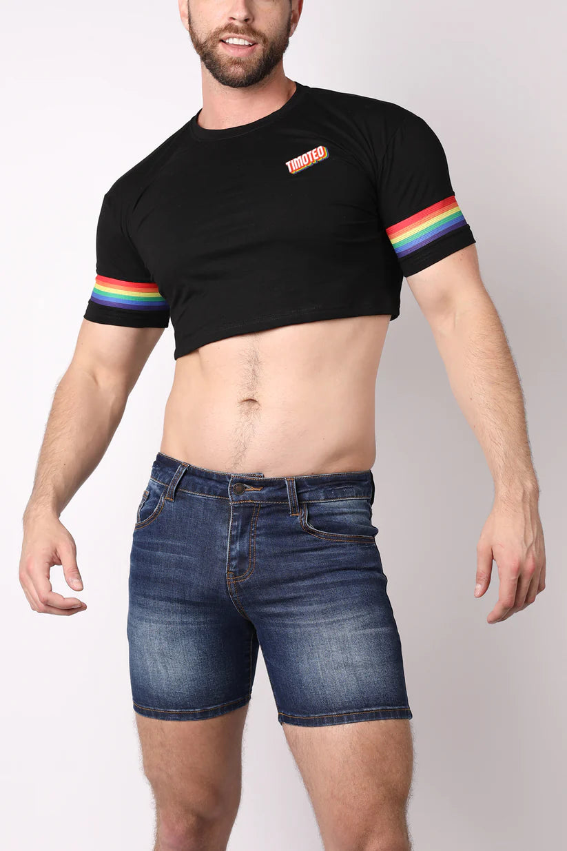 TIMOTEO PRIDE CROP TOP