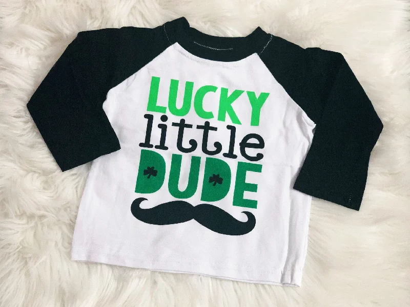 Lucky Little Dude Raglan