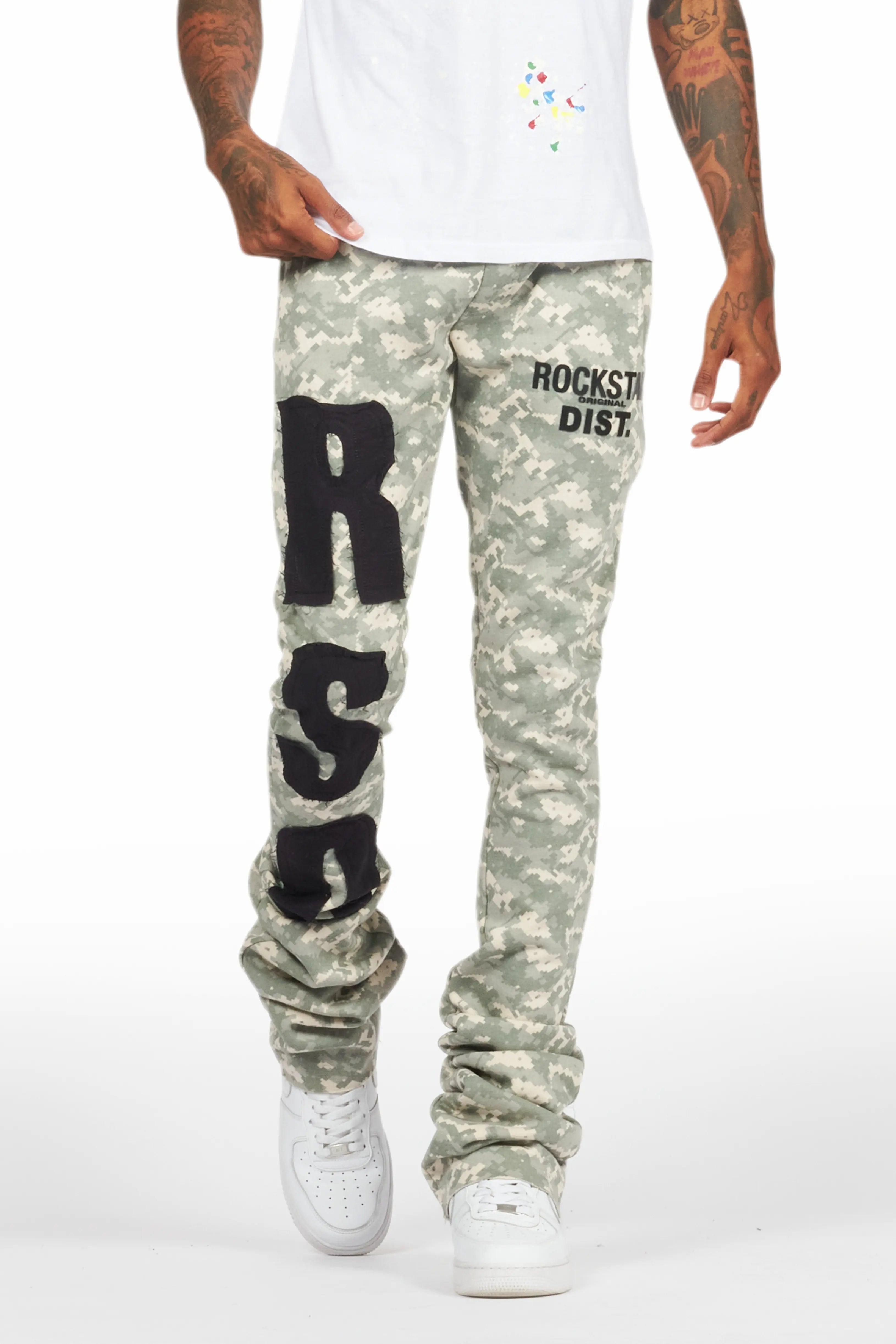 Alpine Digital Camo Super Stacked Trackpant