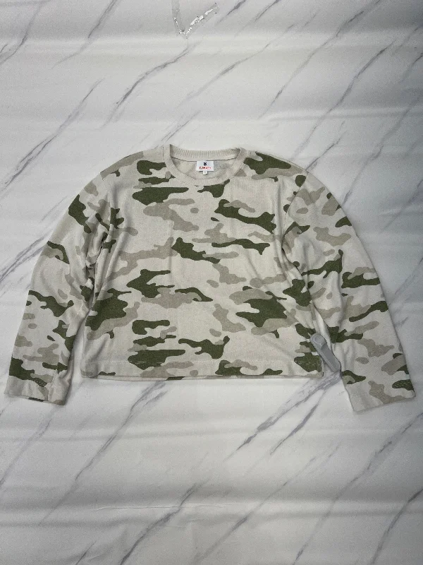 Top Long Sleeve By Sundry In Camouflage Print, Size: S