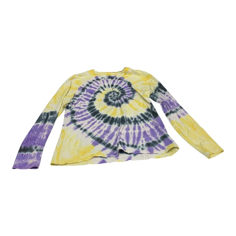 Top Long Sleeve By Bp In Yellow, Size: S