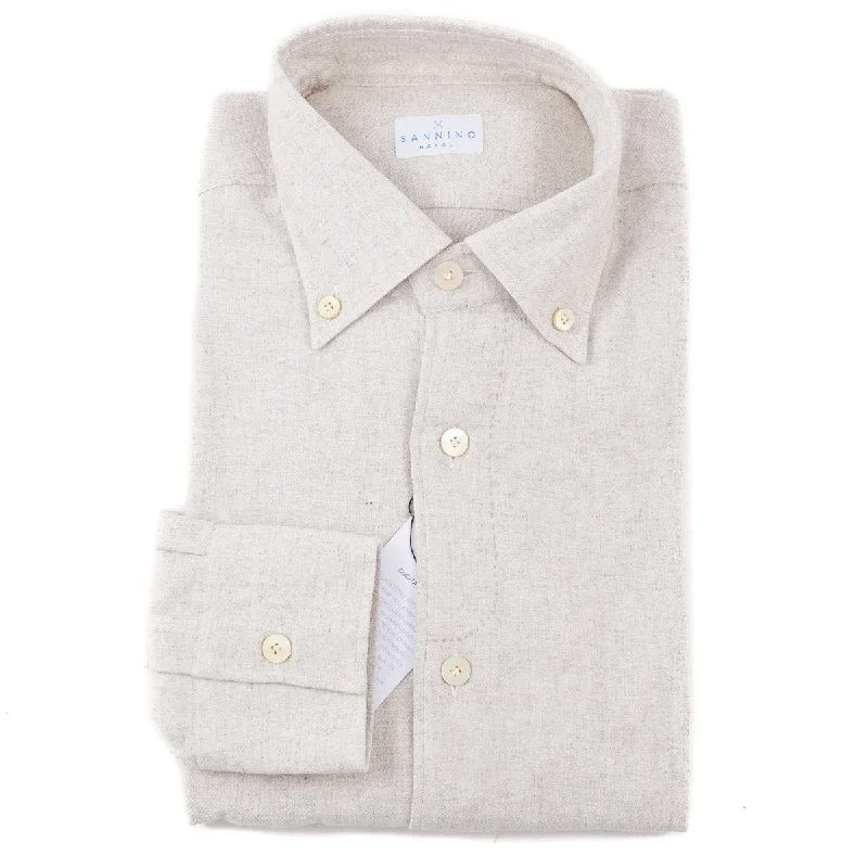 Sannino Cotton-Cashmere-Wool Shirt