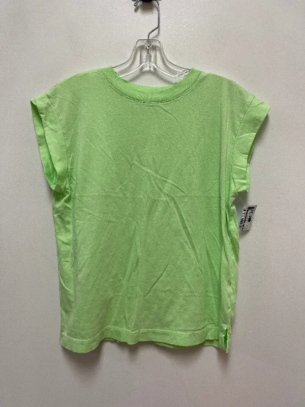 Top Short Sleeve By A New Day In Green, Size: Xs