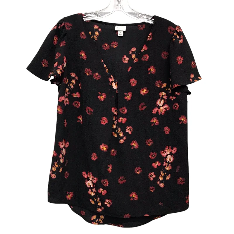 Top Ss By A New Day In Floral Print, Size:M