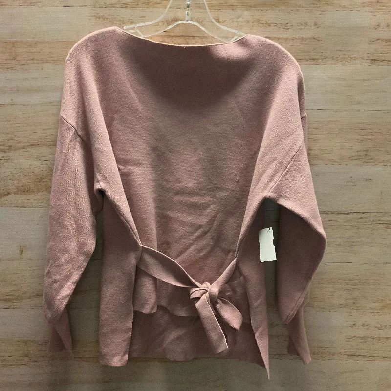 Top Long Sleeve By Clothes Mentor In Pink, Size: Xs