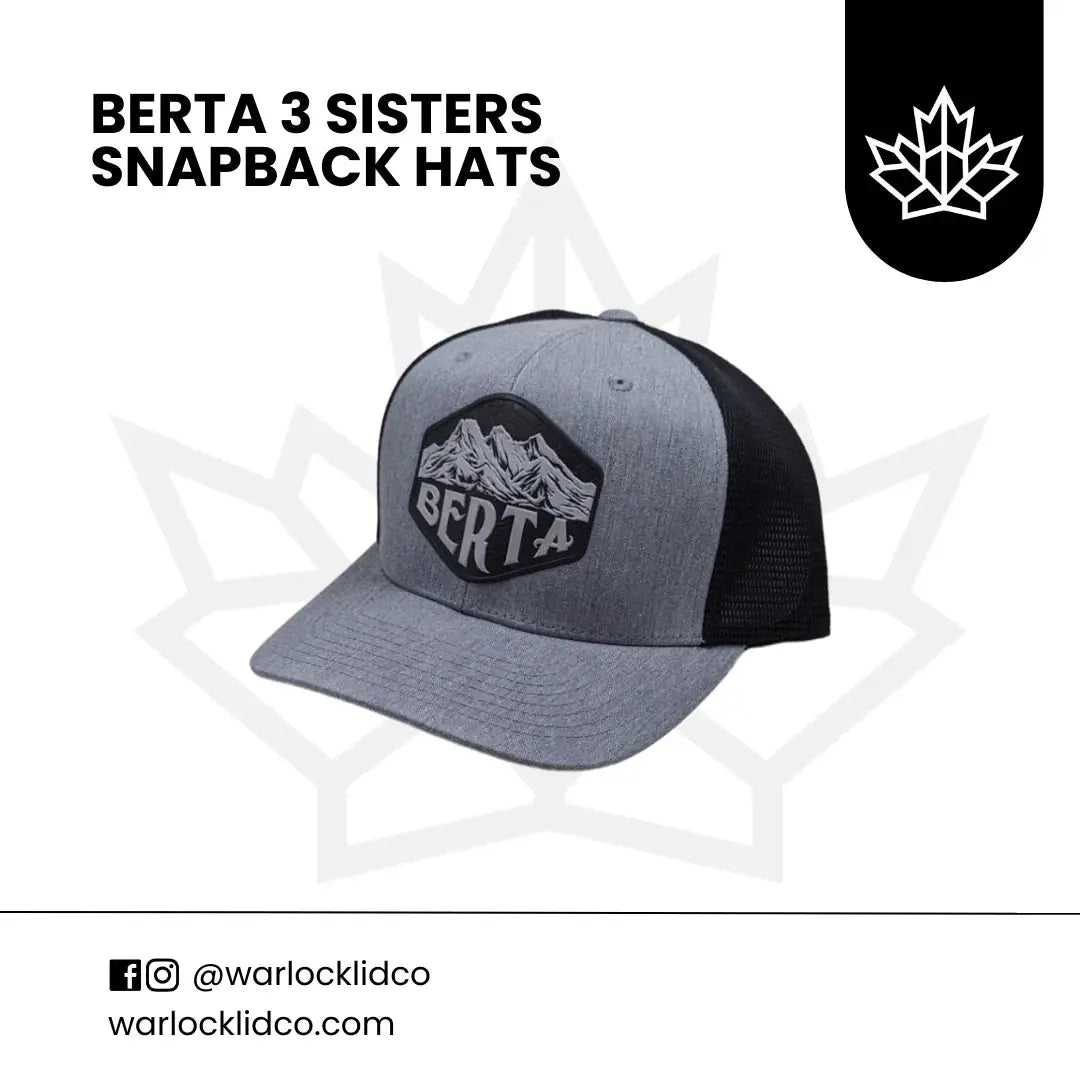 Warlock Lid Co | Berta 3 Sisters Mountains Snapback