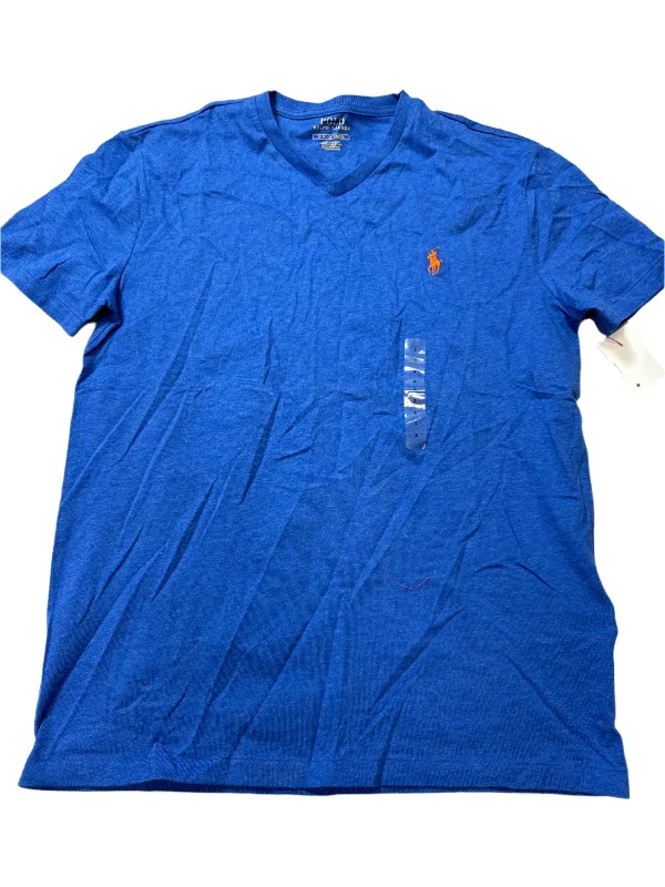 New! Top Short Sleeve Basic By Polo Ralph Lauren In Blue, Size: SP