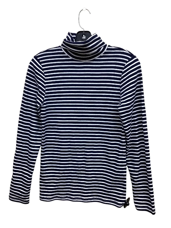 Top Long Sleeve By J. Crew In Striped Pattern, Size: M