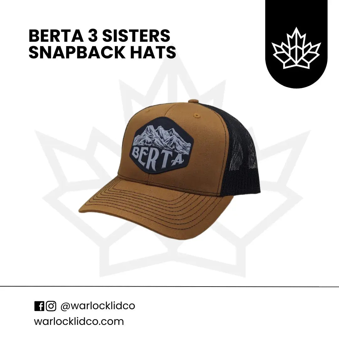 Warlock Lid Co | Berta 3 Sisters Mountains Snapback