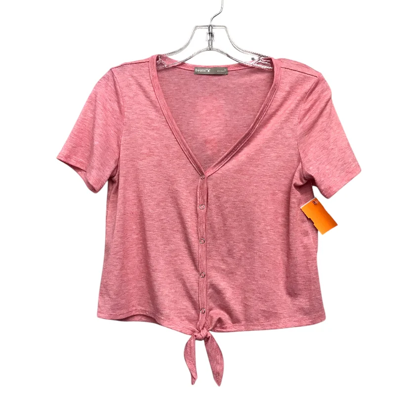 Top Ss Basic By Tresics In Pink, Size:S