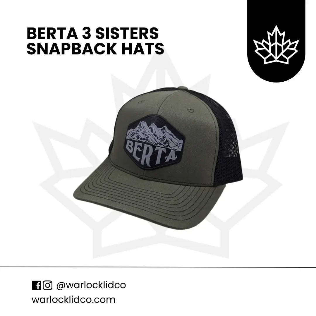 Warlock Lid Co | Berta 3 Sisters Mountains Snapback