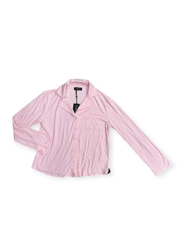 Top Long Sleeve By Clothes Mentor In Pink, Size: Xs