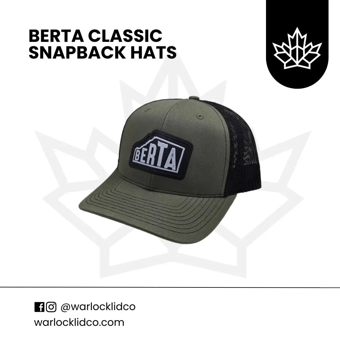 Warlock Lid Co | Berta Classic Snapback Hats