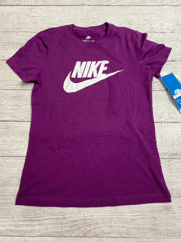 Athletic Top Short Sleeve By Nike Apparel  Size: Xs