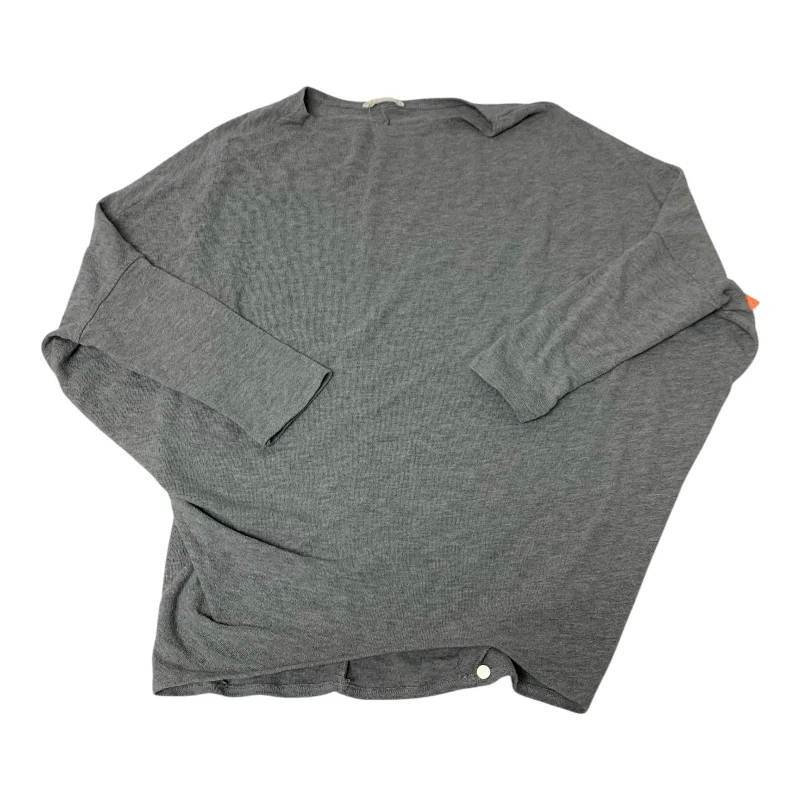 Top Long Sleeve Basic By Jolie In Grey, Size: S