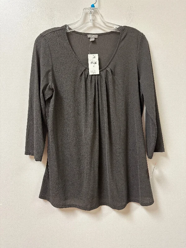 Top Long Sleeve By J. Jill In Green, Size: M