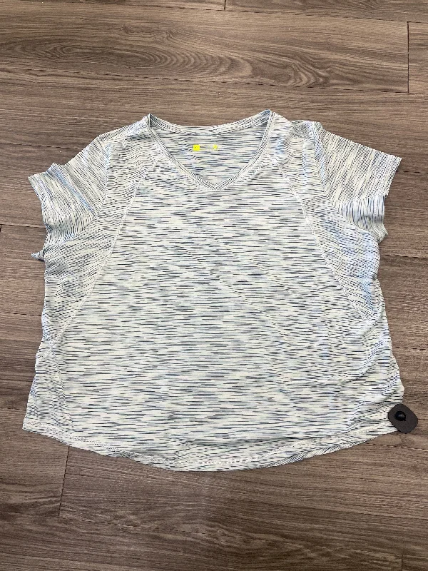 Athletic Top Short Sleeve By Xersion  Size: 2x